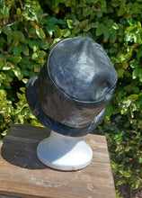 Load image into Gallery viewer, 1950s era Roberta Bernay leather bucket hat Kargo Fresh