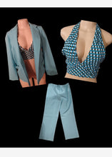 Load image into Gallery viewer, 1970s Trissi pants suit 8 Kargo Fresh