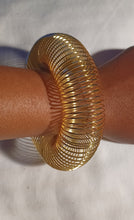 Load image into Gallery viewer, Abstract spiral wire necklace bracelet and clip on earrings set