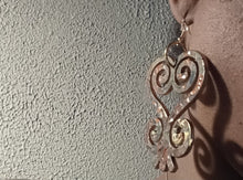 Load image into Gallery viewer, Handpainted Adinkra symbol Earrings