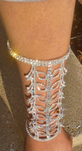 Load image into Gallery viewer, Rhinestone cuff Bracelet Free Size