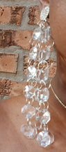Load image into Gallery viewer, Handmade acrylic chandelier clip on earrings