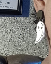 Load image into Gallery viewer, 3d acrylic pop art Halloween clip on earrings Kargo Fresh