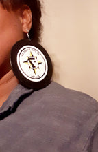 Load image into Gallery viewer, 5 percenter Earthbody Extra Large Universal Flag Earrings Kargo Fresh