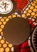 Load image into Gallery viewer, 5 percenter Earthbody Extra Large Universal Flag Earrings Kargo Fresh