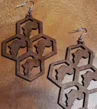 Load image into Gallery viewer, Abstract Africa Earrings Kargo Fresh