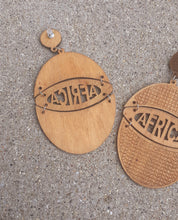 Load image into Gallery viewer, Abstract Africa Earrings Kargo Fresh