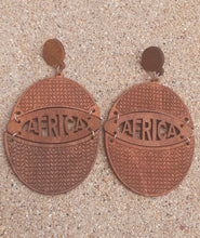 Load image into Gallery viewer, Abstract Africa Earrings Kargo Fresh
