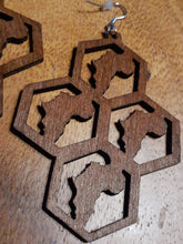 Load image into Gallery viewer, Abstract Africa Earrings Kargo Fresh