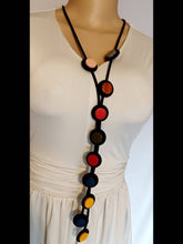Load image into Gallery viewer, Abstract Avant Garde Statment Necklace and earrings set Kargo Fresh