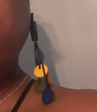 Load image into Gallery viewer, Abstract Avant Garde Statment Necklace and earrings set Kargo Fresh