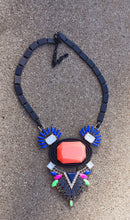 Load image into Gallery viewer, Abstract Chunky Geometric Metal Collar Necklace Kargo Fresh