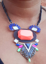 Load image into Gallery viewer, Abstract Chunky Geometric Metal Collar Necklace Kargo Fresh