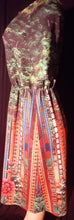 Load image into Gallery viewer, Abstract Floral Spandex Blend Midi Dress Size Small Kargo Fresh