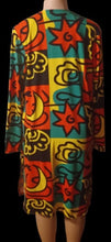 Load image into Gallery viewer, Abstract grafitti Adinkra symbol cardigan and dress set new L Kargo Fresh