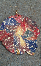 Load image into Gallery viewer, Abstract handpainted Afrocentric Earrings Kargo Fresh