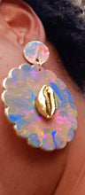 Load image into Gallery viewer, Abstract handpainted Afrocentric Earrings Kargo Fresh