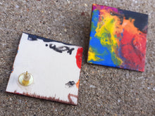 Load image into Gallery viewer, Abstract handpainted Earrings Kargo Fresh