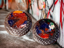 Load image into Gallery viewer, Abstract handpainted Earrings Kargo Fresh