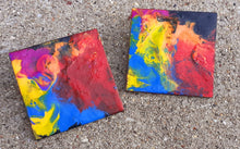 Load image into Gallery viewer, Abstract handpainted Earrings Kargo Fresh