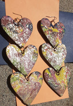 Load image into Gallery viewer, Abstract handpainted Wooden Earrings Kargo Fresh