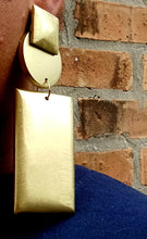 Load image into Gallery viewer, Abstract handpainted Wooden Earrings Kargo Fresh