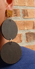 Load image into Gallery viewer, Abstract handpainted Wooden Earrings Kargo Fresh