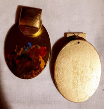 Load image into Gallery viewer, Abstract handpainted Wooden Earrings Kargo Fresh