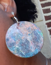 Load image into Gallery viewer, Abstract handpainted Wooden Earrings Kargo Fresh