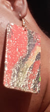 Load image into Gallery viewer, Abstract handpainted Wooden Earrings Kargo Fresh