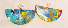 Load image into Gallery viewer, Abstract handpainted Wooden Earrings Kargo Fresh