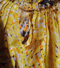 Load image into Gallery viewer, Abstract hi low rayon sundress and matching earrings Kargo Fresh