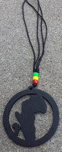 Load image into Gallery viewer, Afrocentric Africa Mens Adjustable Necklace Kargo Fresh