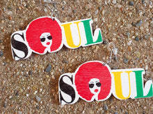 Load image into Gallery viewer, Afrocentric SOUL Statement Earrings Kargo Fresh