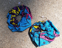 Load image into Gallery viewer, Ankara Print Africa Earrings Kargo Fresh