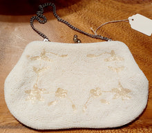 Load image into Gallery viewer, Antique Hand Beaded Mini Handbag Made in Japan Kargo Fresh