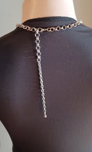 Load image into Gallery viewer, Avant garde Collar bib Necklace and clip on earrings Kargo Fresh