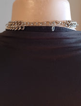 Load image into Gallery viewer, Avant garde Collar bib Necklace and clip on earrings Kargo Fresh