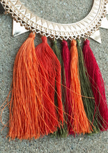 Load image into Gallery viewer, BOHO Tassels Charm Necklace and clip on earrings Kargo Fresh