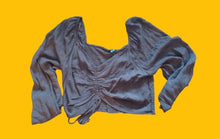 Load image into Gallery viewer, Bardot style rayon crop top 3xl Kargo Fresh