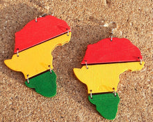 Load image into Gallery viewer, Beautiful Africa Print Midi Kaftan and earrings set Free Size Kargo Fresh