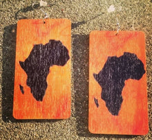 Load image into Gallery viewer, Beautiful Africa Print Midi Kaftan and earrings set Free Size Kargo Fresh