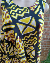 Load image into Gallery viewer, Beautiful Mudcloth Print Midi  Kaftan and earrings set  Free Size Kargo Fresh