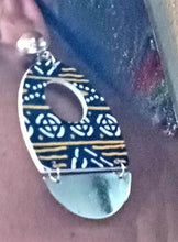 Load image into Gallery viewer, Beautiful Mudcloth Print Midi  Kaftan and earrings set  Free Size Kargo Fresh