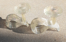 Load image into Gallery viewer, Beautiful Pair of Vintage Seguso for Vetri d'arte Art Glass Candle Holders Kargo Fresh