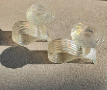 Load image into Gallery viewer, Beautiful Pair of Vintage Seguso for Vetri d'arte Art Glass Candle Holders Kargo Fresh