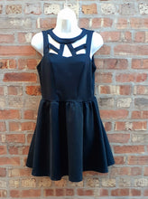 Load image into Gallery viewer, Black Glam Cocktail Dress Size Large Kargo Fresh