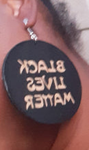 Load image into Gallery viewer, Black Lives Matter Earrings Kargo Fresh