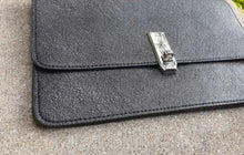 Load image into Gallery viewer, Black Sparkle Skirt and Clutch Set Size Medium Kargo Fresh