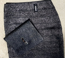 Load image into Gallery viewer, Black Sparkle Skirt and Clutch Set Size Medium Kargo Fresh